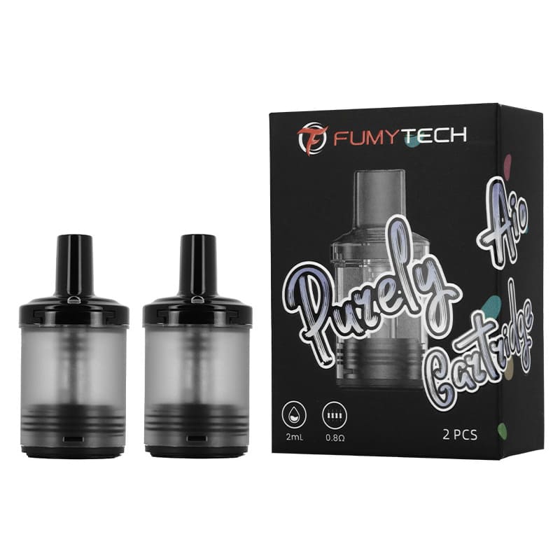 Pods Fumytech Purely AIO 2ml - Pack de 2 0.6 ohm | VAPEVO