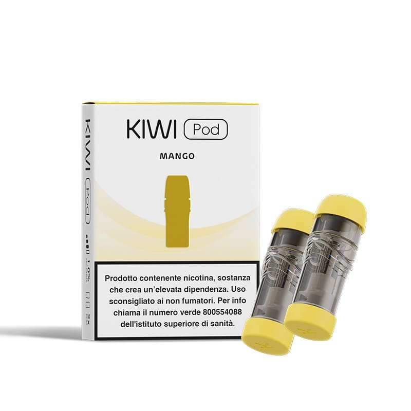 Pods Kiwi Vapor 1.8ml – Pack de 2 20 mg Mango | VAPEVO