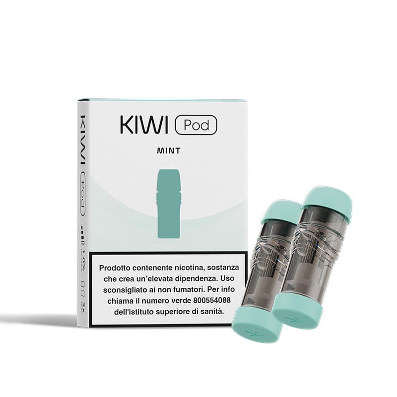 Pods Kiwi Vapor 1.8ml – Pack de 2 20 mg Mint | VAPEVO