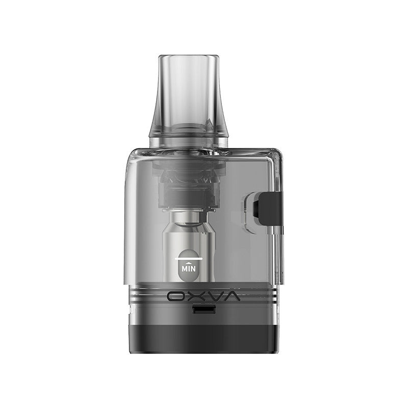 Cartouche de remplacement transparente OXVA Oneo Pro 4ml avec résistance intégrée et embout buccal ergonomique.