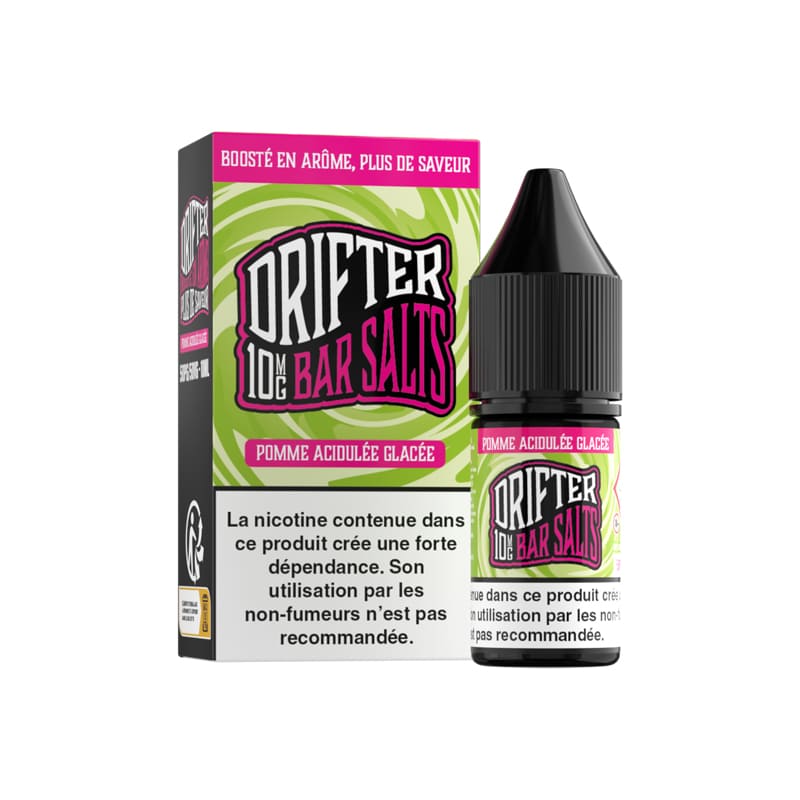 Sel de Nicotine Drifter Bar Salts Pomme Acidulée Glacée 10ml