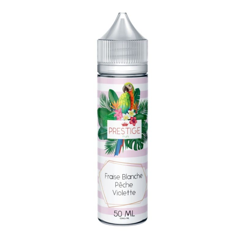 PRESTIGE FRUITS E-liquido Fragola Bianca Pesca Violetta 50ml PRESTIGE FRUITS E-liquido Fragola Bianca Pesca Violetta 50ml