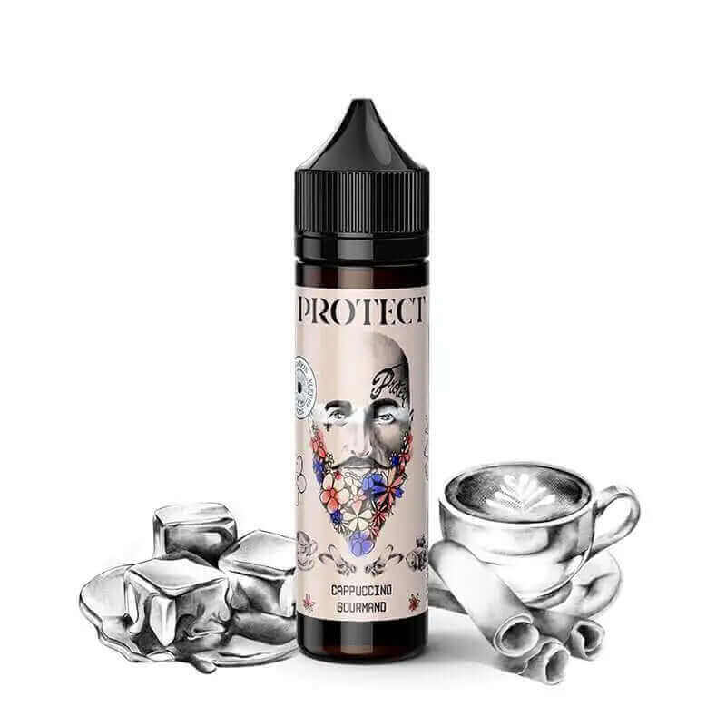 PROTECT Cappuccino Gourmand - E-liquide 50ml 0 mg | VAPEVO