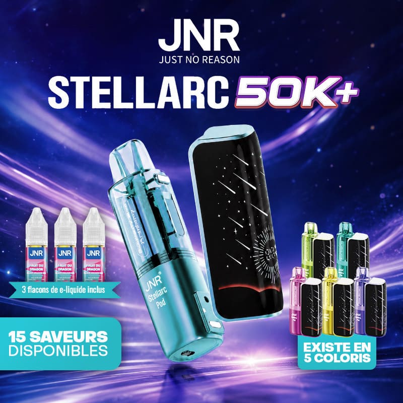 Kit Puff JNR Stellarc 50K 20mg
