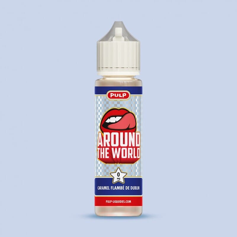 PULP Around The World Caramel Flamb de Dublin - E-liquide 50ml PULP Around The World Caramel Flamb de Dublin - E-liquide 50ml