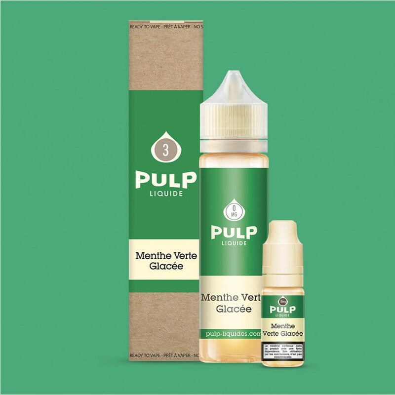 PULP Le Pod Menthe Verte - Pack E-liquide 60ml-3 mg-50/50-VAPEVO
