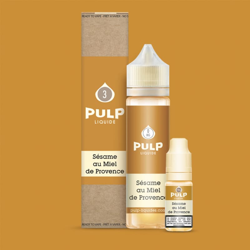PULP Le Pod Sésame au Miel de Provence - Pack E-liquide 60ml-3 mg-VAPEVO