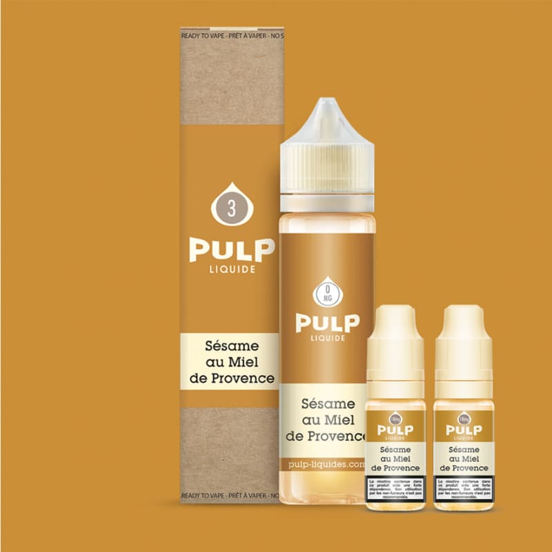 PULP Le Pod Sésame au Miel de Provence - Pack E-liquide 60ml-6 mg-VAPEVO