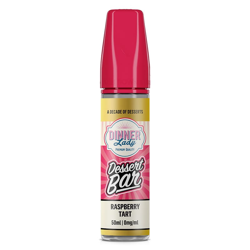 E-liquide Dinner Lady Dessert Bar Raspberry Tart 50ml