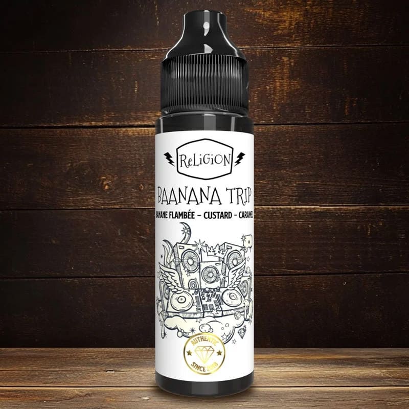 RELIGION JUICE Baanana Trip - E-liquide 50ml 0 mg | VAPEVO