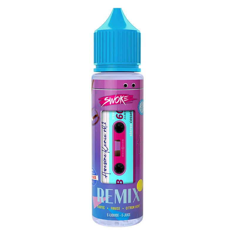 SWOKE Saiyen Vapors REMIX - E-liquide 50ml 0mg