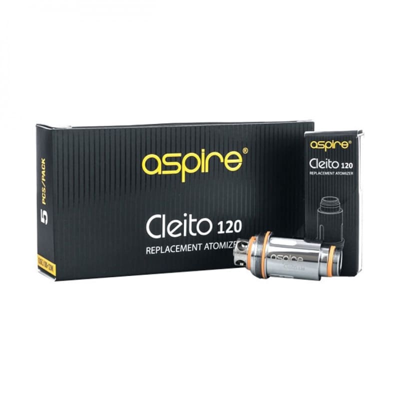 Résistances Aspire Cleito 120 – Pack de 5 Cleito 120 0.16 ohm | VAPEVO