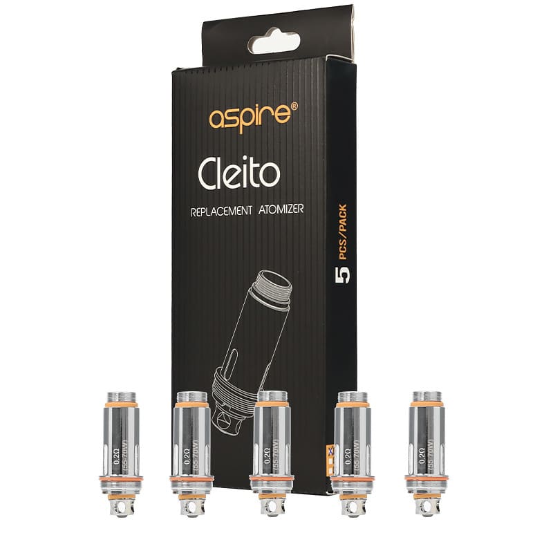 Résistances Aspire Cleito Mesh – Pack de 5 0.2 ohm | VAPEVO