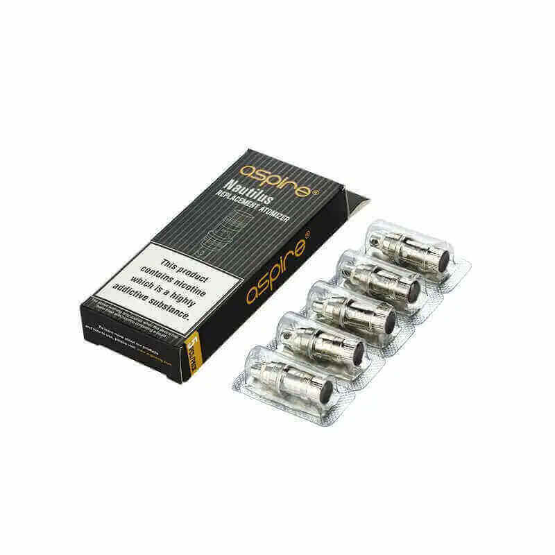 Résistances Aspire Nautilus BVC – Pack de 5 BVC 0.7 ohm | VAPEVO