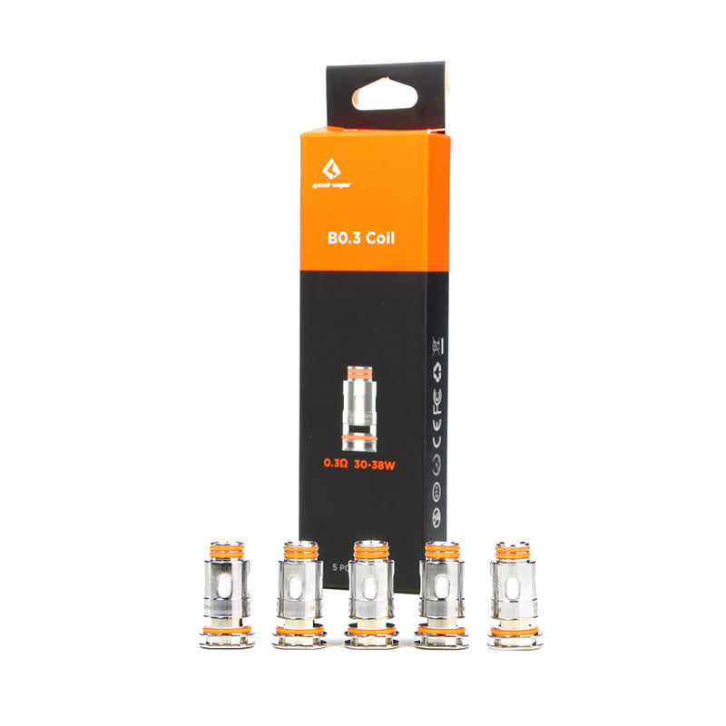 Résistances Geekvape B Series – Pack de 5 0.4 ohm | VAPEVO