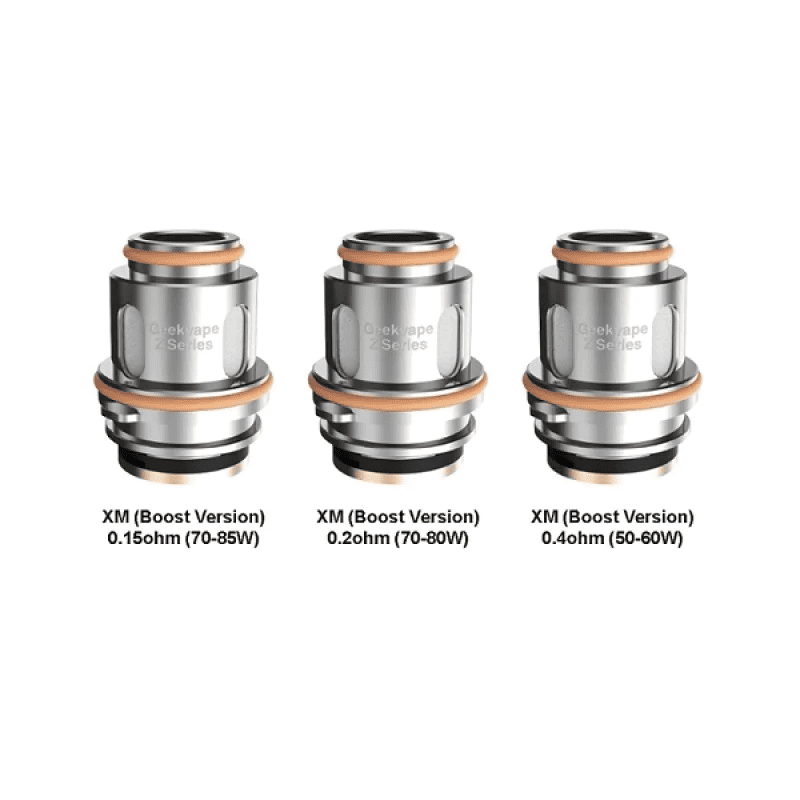 Résistances Geekvape Z XM Boost – Pack de 5 0.15 ohm | VAPEVO