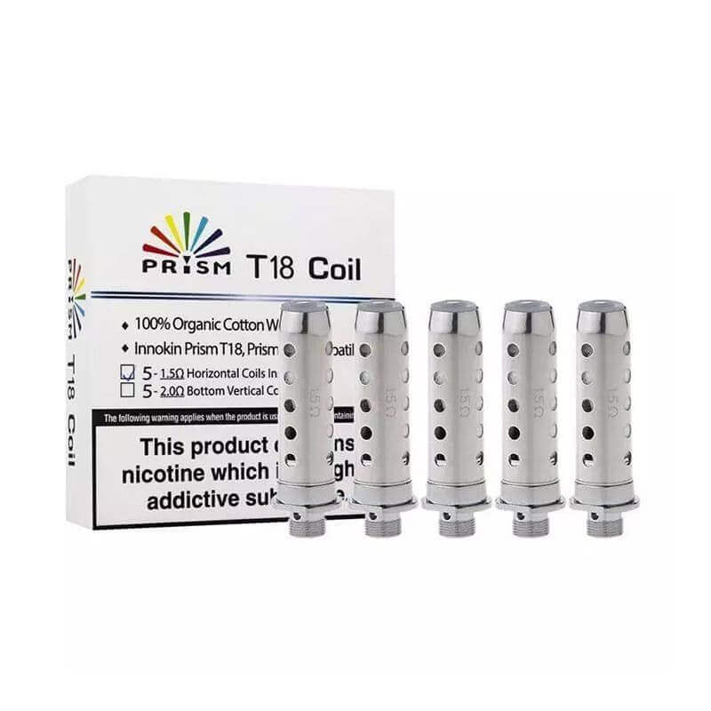 Résistances Innokin Prism T18 / T22 - Pack de 5 1.5 ohm | VAPEVO