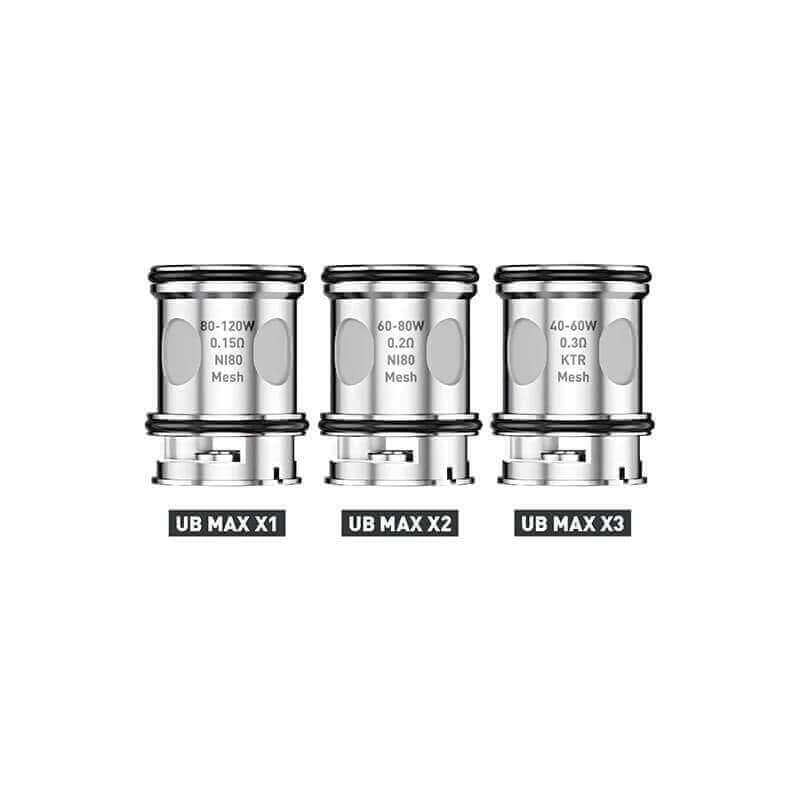 Résistances Lost Vape UB Max V2 – Pack de 3 X1 0.15 ohm | VAPEVO