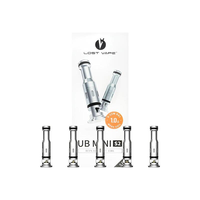 Résistances Lost Vape UB Mini V2 – Pack de 5 S2 1.0 ohm | VAPEVO