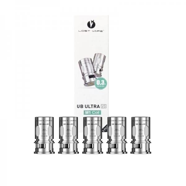 Résistances Lost Vape Ultra V3 – Pack de 5 M1 0.3 ohm | VAPEVO