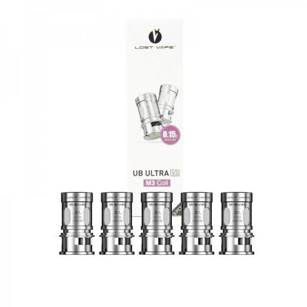 Résistances Lost Vape Ultra V3 – Pack de 5 M3 0.15 ohm | VAPEVO