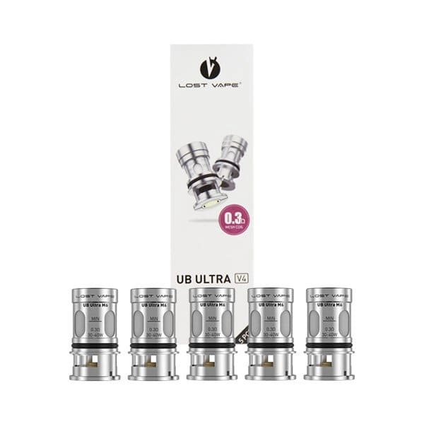 Résistances Lost Vape Ultra V3 – Pack de 5 M6 0.3 ohm | VAPEVO