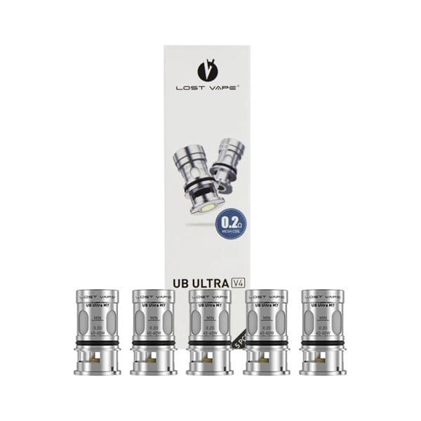 Résistances Lost Vape Ultra V3 – Pack de 5 M7 0.2 ohm | VAPEVO