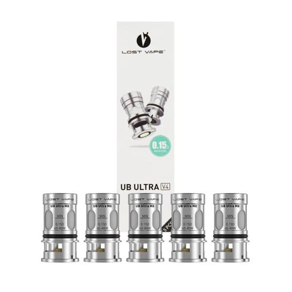 Résistances Lost Vape Ultra V3 – Pack de 5 M8 0.15 ohm | VAPEVO