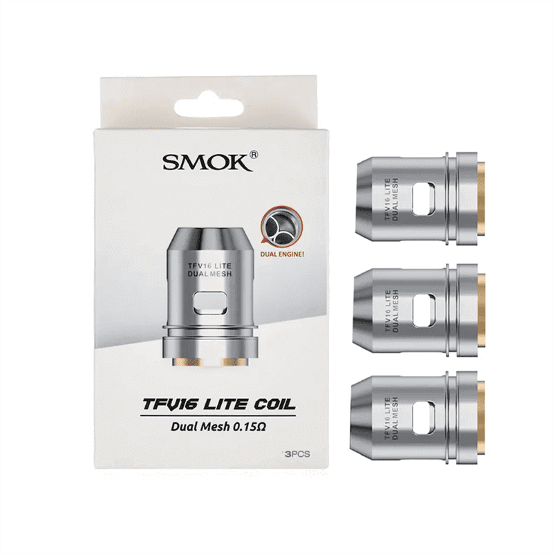 Résistances Smok TFV16 Lite – Pack de 3 Conical Mesh 0.2 ohm | VAPEVO