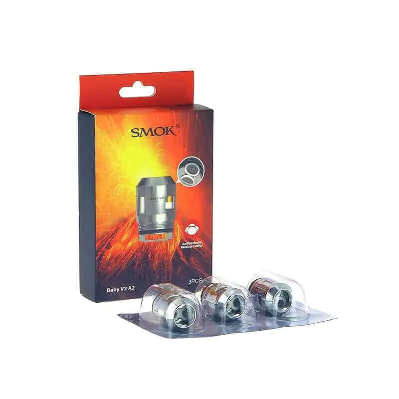 Résistances Smok TFV8 Baby V2 – Pack de 3 Baby V2 A2 0.2 ohm | VAPEVO