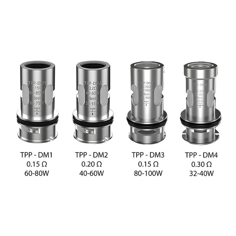 Résistances Voopoo TPP – Pack de 3 DM1 0.15 ohm | VAPEVO