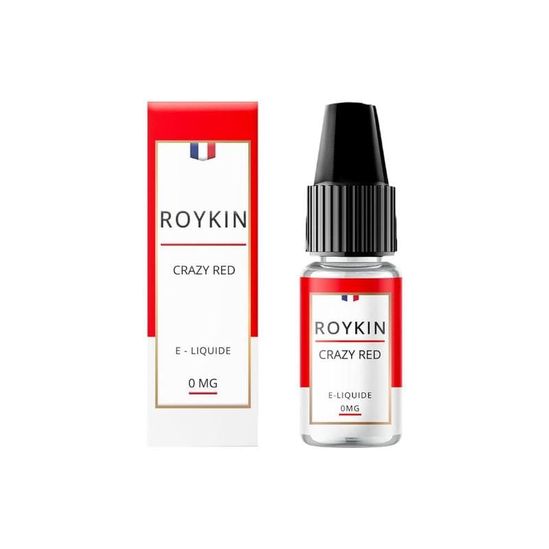 ROYKIN Crazy Red - E-liquide 10ml-0 mg-VAPEVO