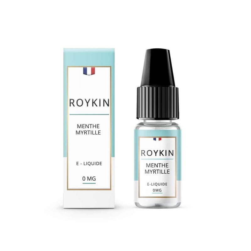 ROYKIN Menthe Myrtille - E-liquide 10ml-0 mg-VAPEVO