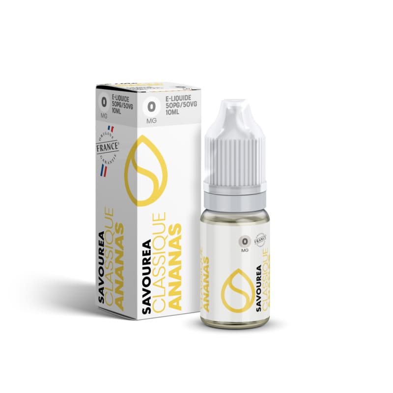 SAVOUREA Ananas - E-liquide 10ml-0 mg-VAPEVO