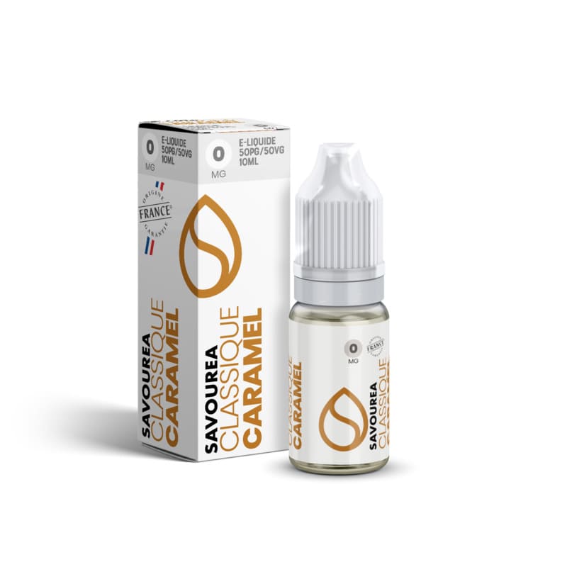 SAVOUREA Caramel - E-liquide 10ml-0 mg-VAPEVO