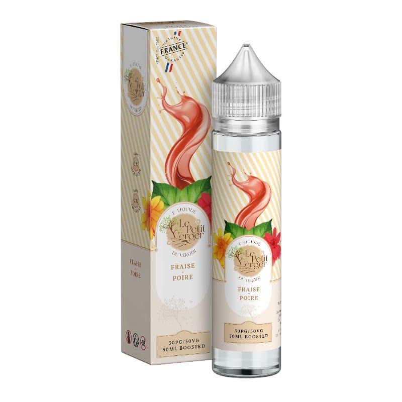 SAVOUREA E-liquid Le Petit Verger Strawberry Pear 50ml SAVOUREA E-liquid Le Petit Verger Strawberry Pear 50ml