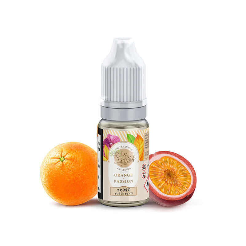 SAVOUREA Le Petit Verger Orange Passion - E-liquide 10ml-3 mg-VAPEVO