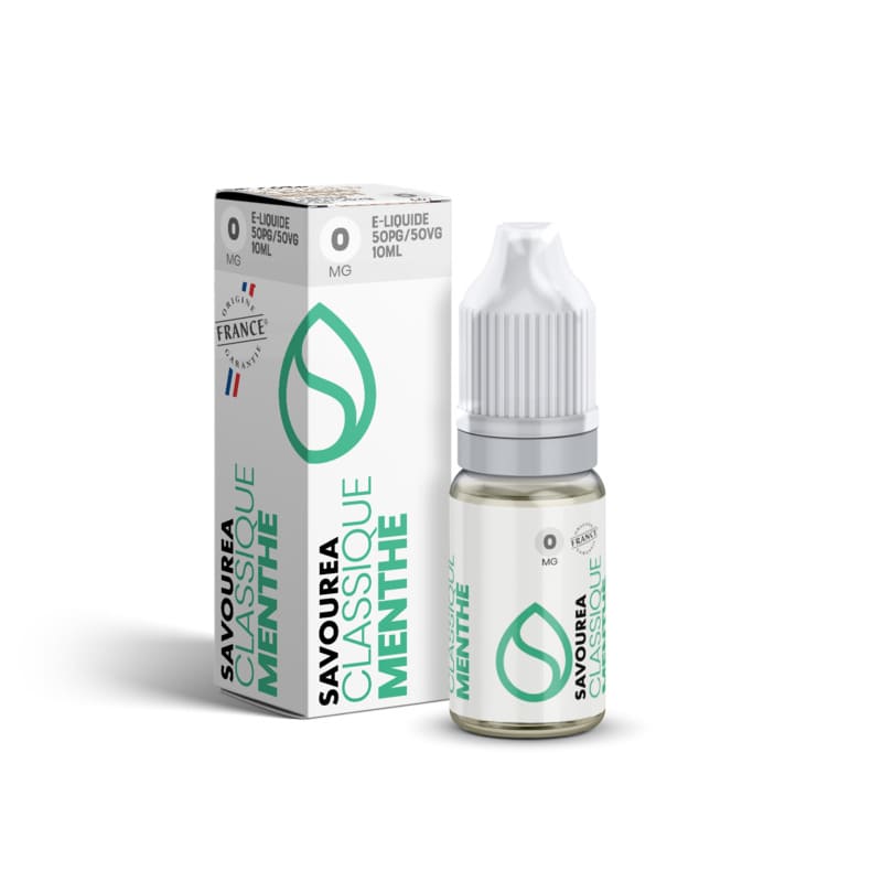 SAVOUREA Menthe - E-liquide 10ml-0 mg-VAPEVO