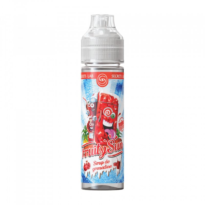 SECRET'S LAB Fruity Sun Edition Rubis - Sirop de Grenadine - E-liquide 50ml 0mg | VAPEVO