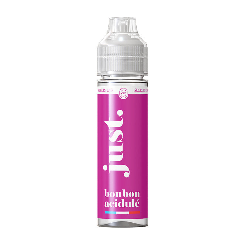 SECRET'S LAB Just Bonbon Acidulé - E-liquide 50ml 0mg | VAPEVO
