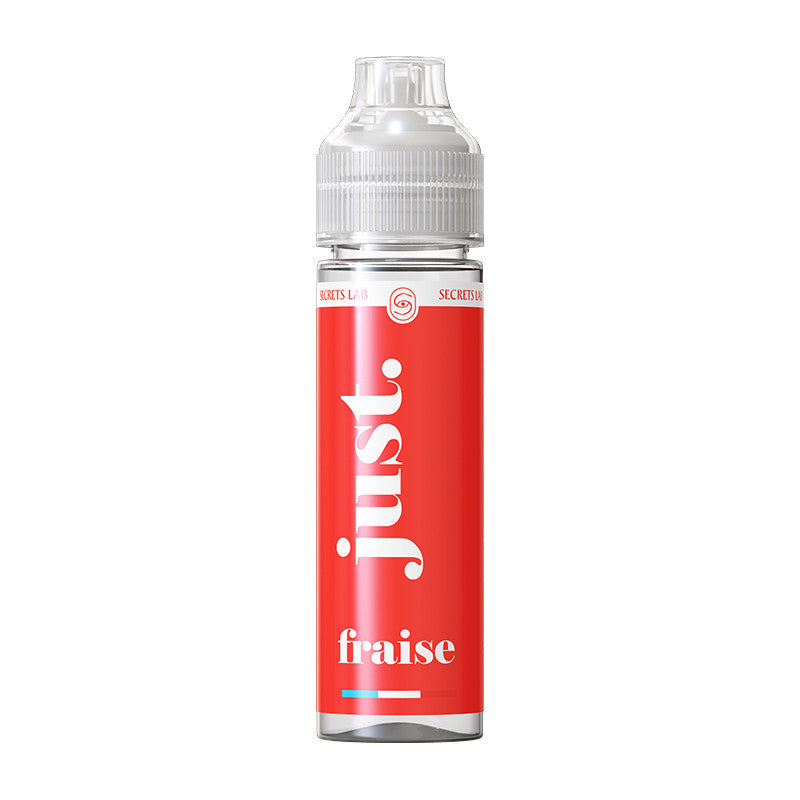 SECRET'S LAB Just Fraise - E-liquide 50ml 0mg | VAPEVO
