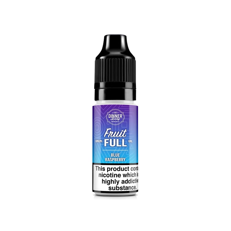 Sel de Nicotine Dinner Lady Fruit Full Blue Raspberry 10ml 10 mg | VAPEVO
