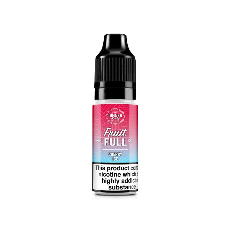 Sel de Nicotine Dinner Lady Fruit Full Cherry Ice 10ml 10 mg | VAPEVO