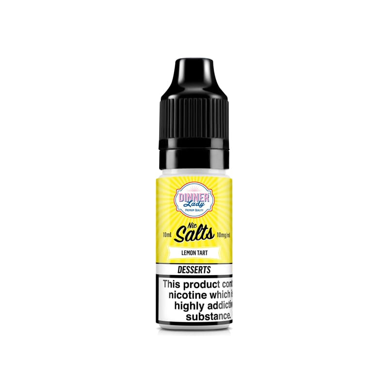 Sel de Nicotine Dinner Lady Lemon Tart 10ml 10 mg | VAPEVO