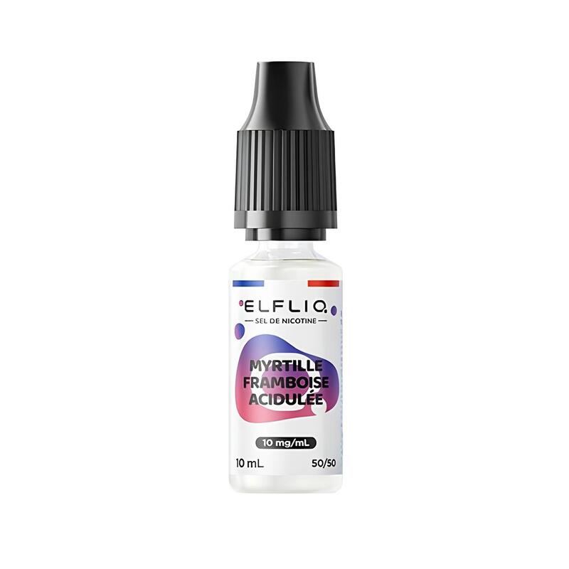 Sel de Nicotine Elfbar Elfliq Blueberry Sour Raspberry 10ml 5 mg | VAPEVO