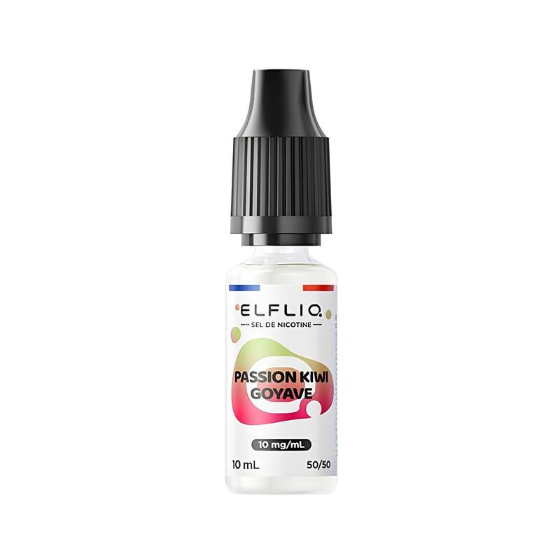 Sel de Nicotine Elfbar Elfliq Kiwi Passion Fruit Guava 10ml 5 mg | VAPEVO