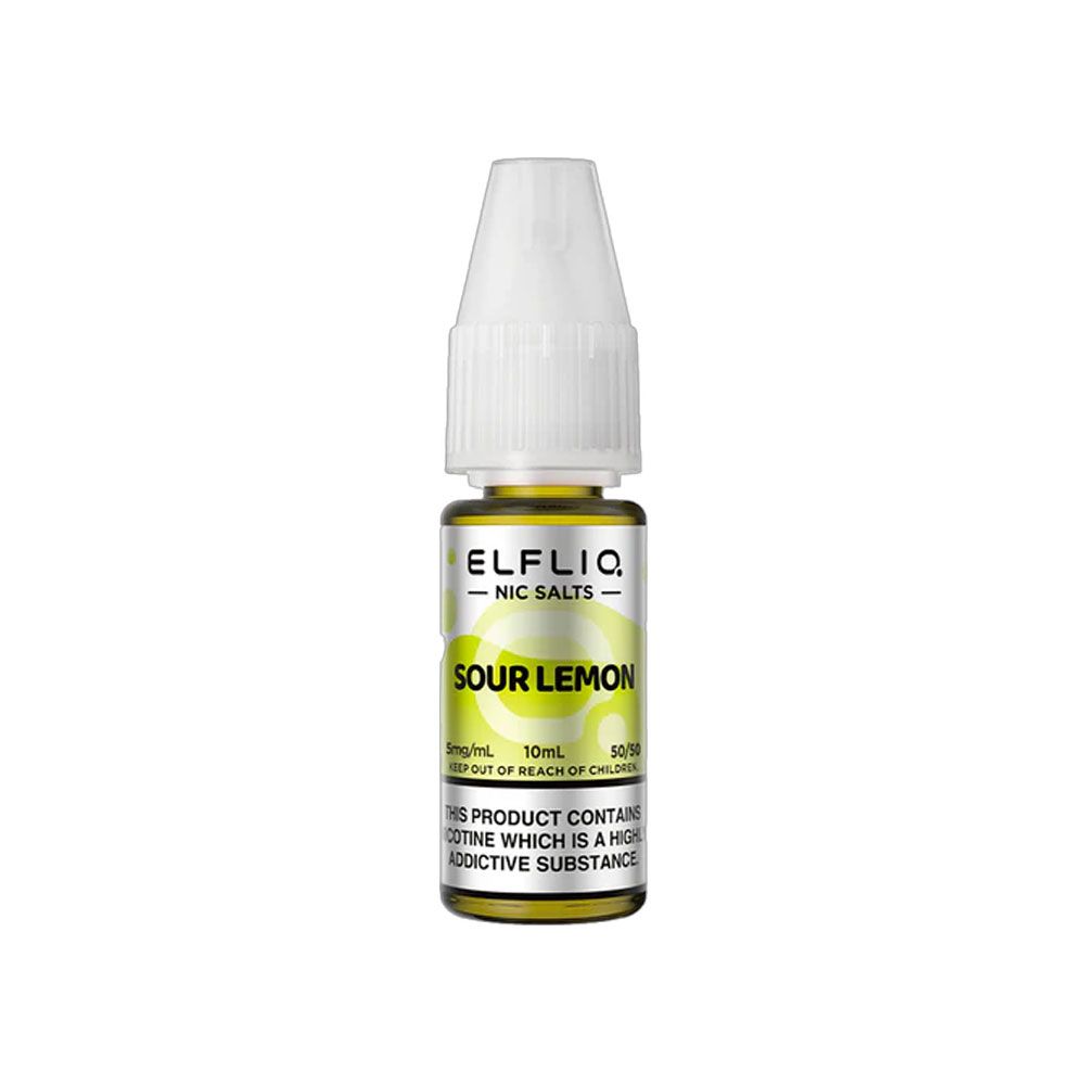 Sel de Nicotine Elfbar Elfliq Sour Lemon 10ml 10 mg | VAPEVO
