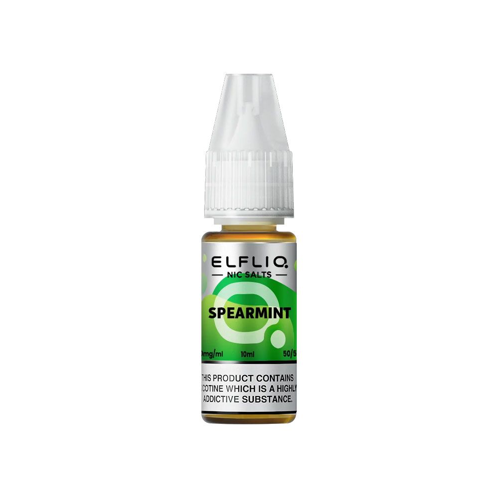 Sel de Nicotine Elfbar Elfliq Spearmint 10ml 10 mg | VAPEVO