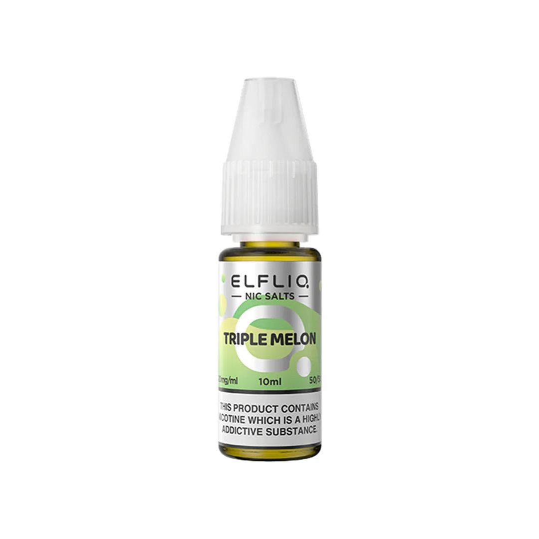 Sel de Nicotine Elfbar Elfliq Triple Melon 10ml 10 mg | VAPEVO