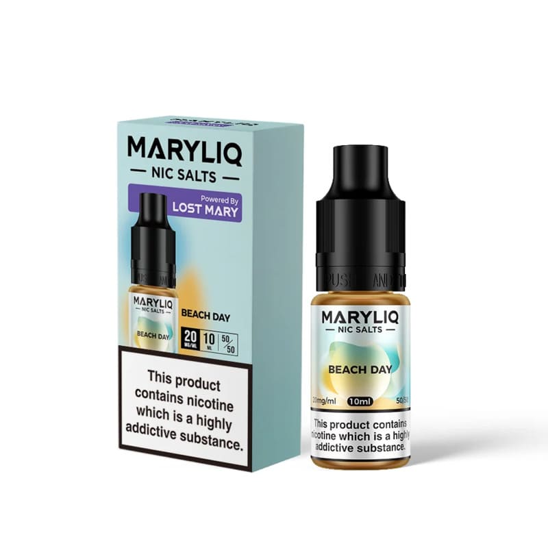 Sel de Nicotine Lost Mary Maryliq Beach Day 10ml 10 mg | VAPEVO